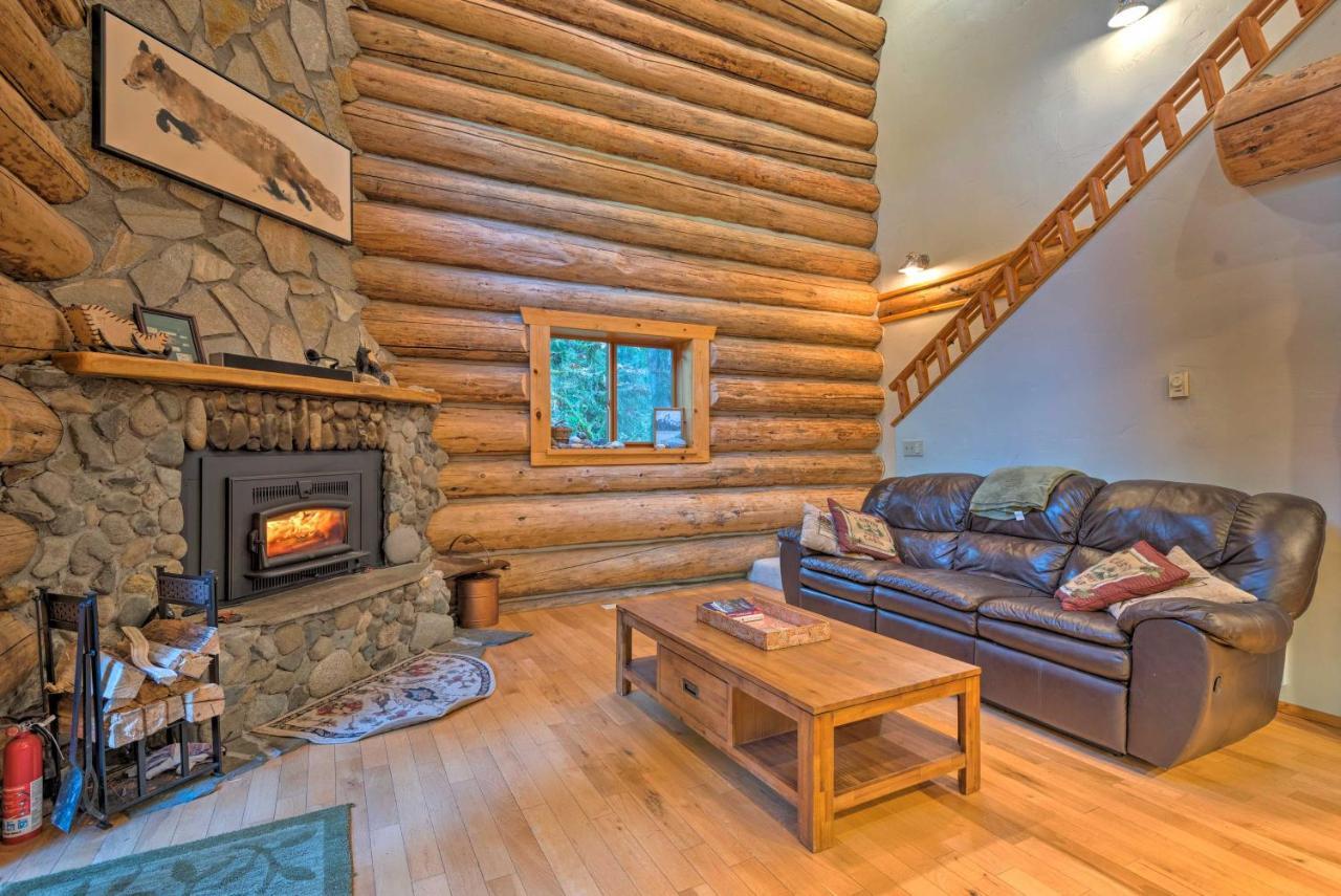Riverfront Gold Bar Log Cabin Near Stevens Pass! Экстерьер фото